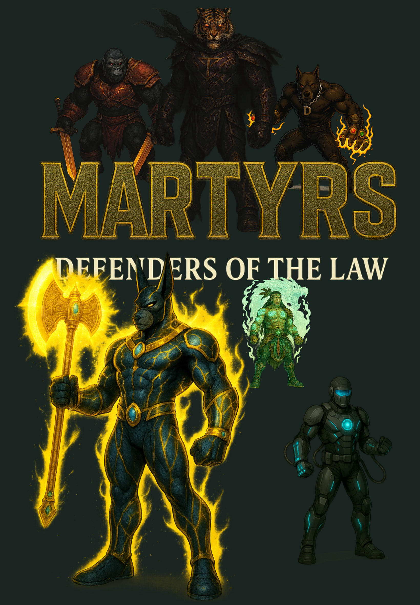 MARTYRS original studio artwork